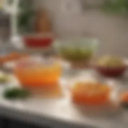 Historical Pyrex glass cookware showcasing its evolution