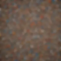 Aerial view of plastic waste in a landfill.