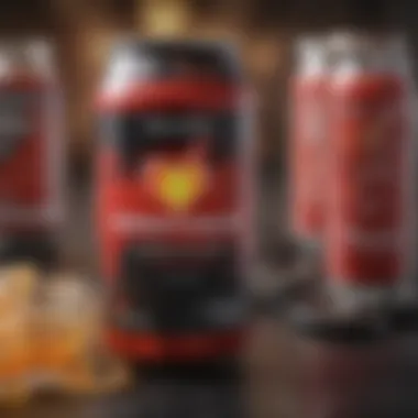 Physiological Impact of Energy Drinks A heart rate monitor displaying elevated heart rates.