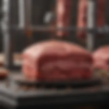 Different materials used in meat press construction