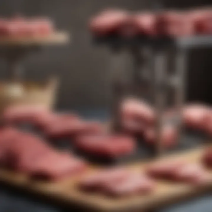 Showcasing various designs of meat presses