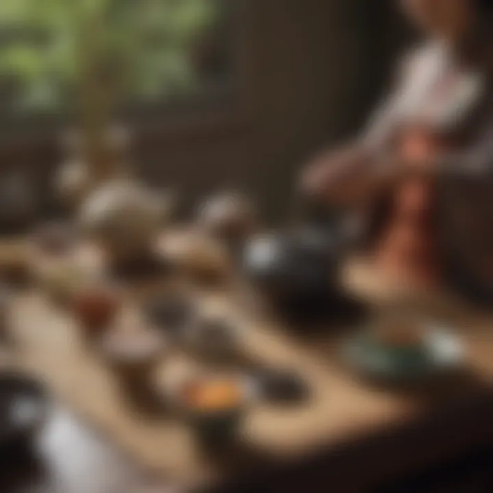 Traditional tea ceremony showcasing cultural significance