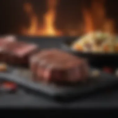 Cooking Techniques for Ribeye Filet Various cooking methods for ribeye filet including grilling and sous-vide