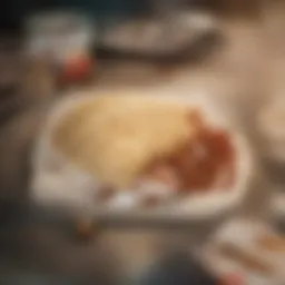 Unhealthy fast food items displayed on a tray