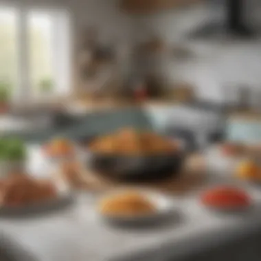 Creating a Healthy Cooking Environment A peaceful kitchen setting promoting a healthy lifestyle