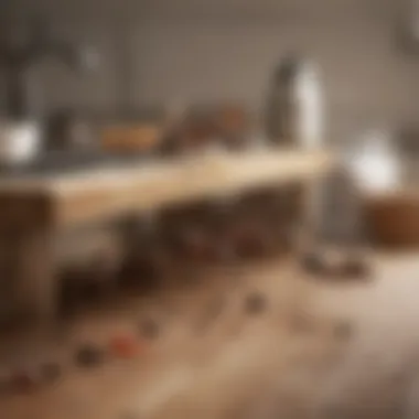 Preventive Measures Against Ants Visual guide to preventive measures against ants in the kitchen