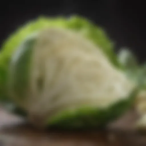 Nutritional analysis of boiled cabbage