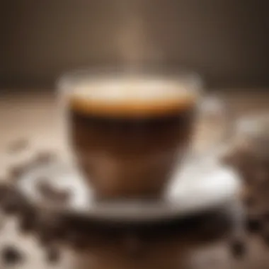 An infographic illustrating the health benefits of decaf coffee
