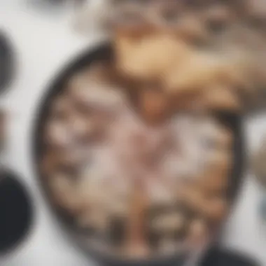 A close-up of a fluted tart pan highlighting its intricate details