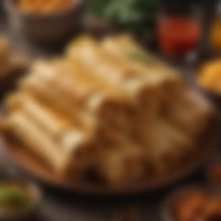 Cultural celebration featuring tamales at a festive gathering