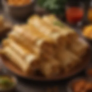 Cultural Significance of Tamales Cultural celebration featuring tamales at a festive gathering