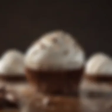 White Coating on Chocolate Highlighted Close-up of chocolate exhibiting a white coating