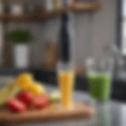 Vavsea hand blender in vibrant kitchen setting