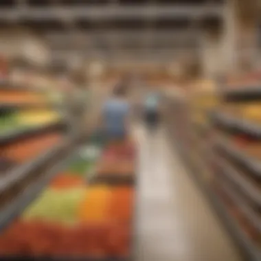 Wegmans' Competitive Position in the Grocery Market Visual representation of Wegmans' competitive market position