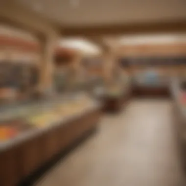 Showcasing the In-Store Pickup Area at Wegmans Wegmans store showcasing in-store pickup area