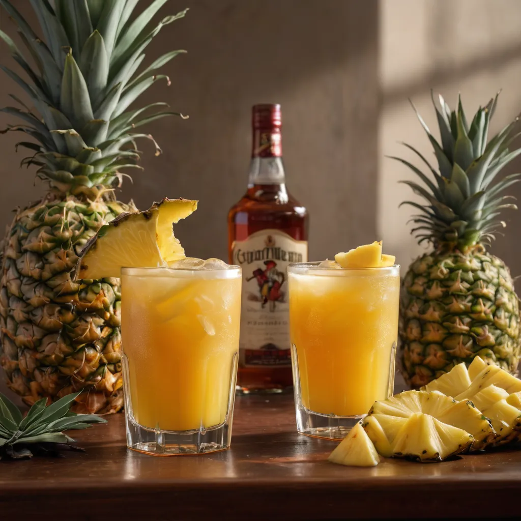 The Perfect Fusion: Captain Morgan Rum & Pineapple Juice
